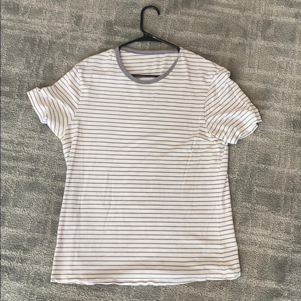 Men’s Lululemon striped T-shirt